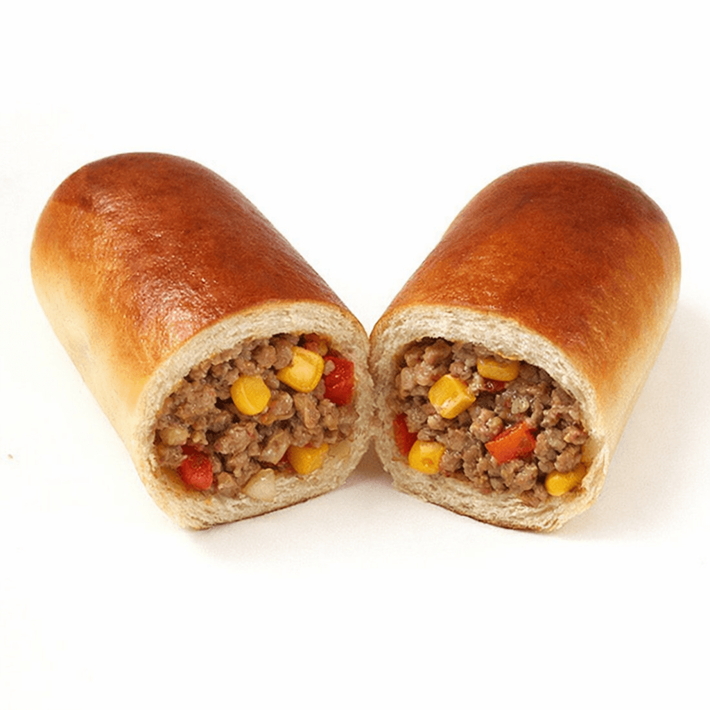 Bánh cuộn xúc xích rau củ (~15cm)